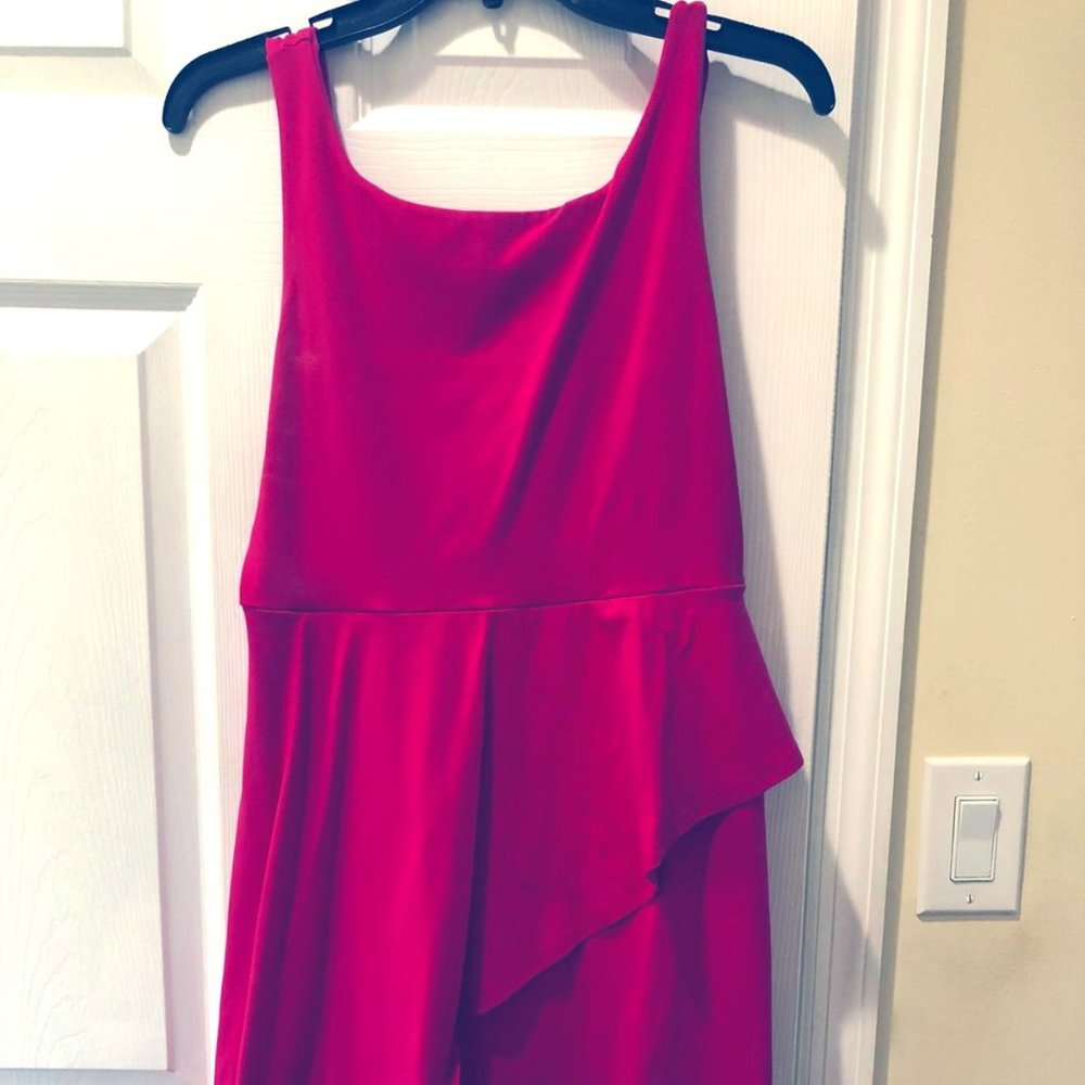 Hot Pink Minidress